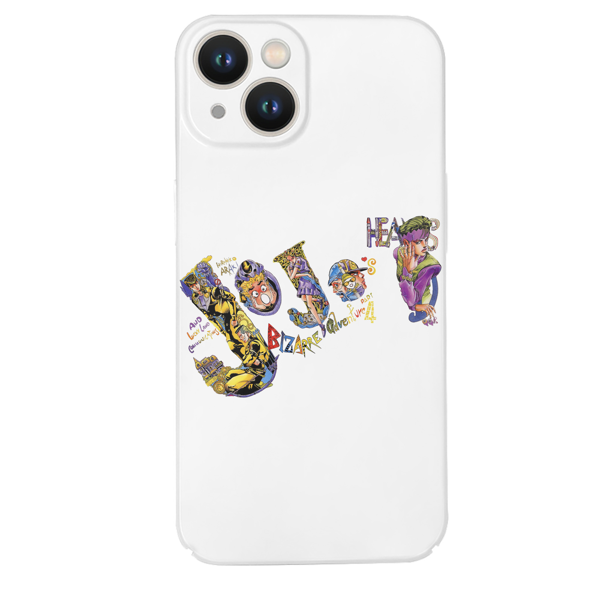 （画像用） ジョジョの奇妙な冒険 JoJo's Bizarre Adventure 【iPhone 14シリーズ対応】ハードケース
